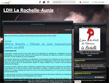 Tablet Screenshot of larochelledroitsdelhomme.fr